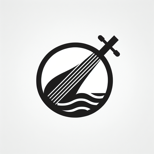 Logo with Musical Elements