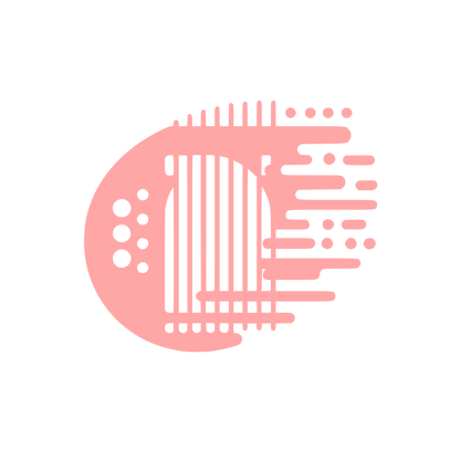 Guqin Musical Instrument Icon #ffa6a6