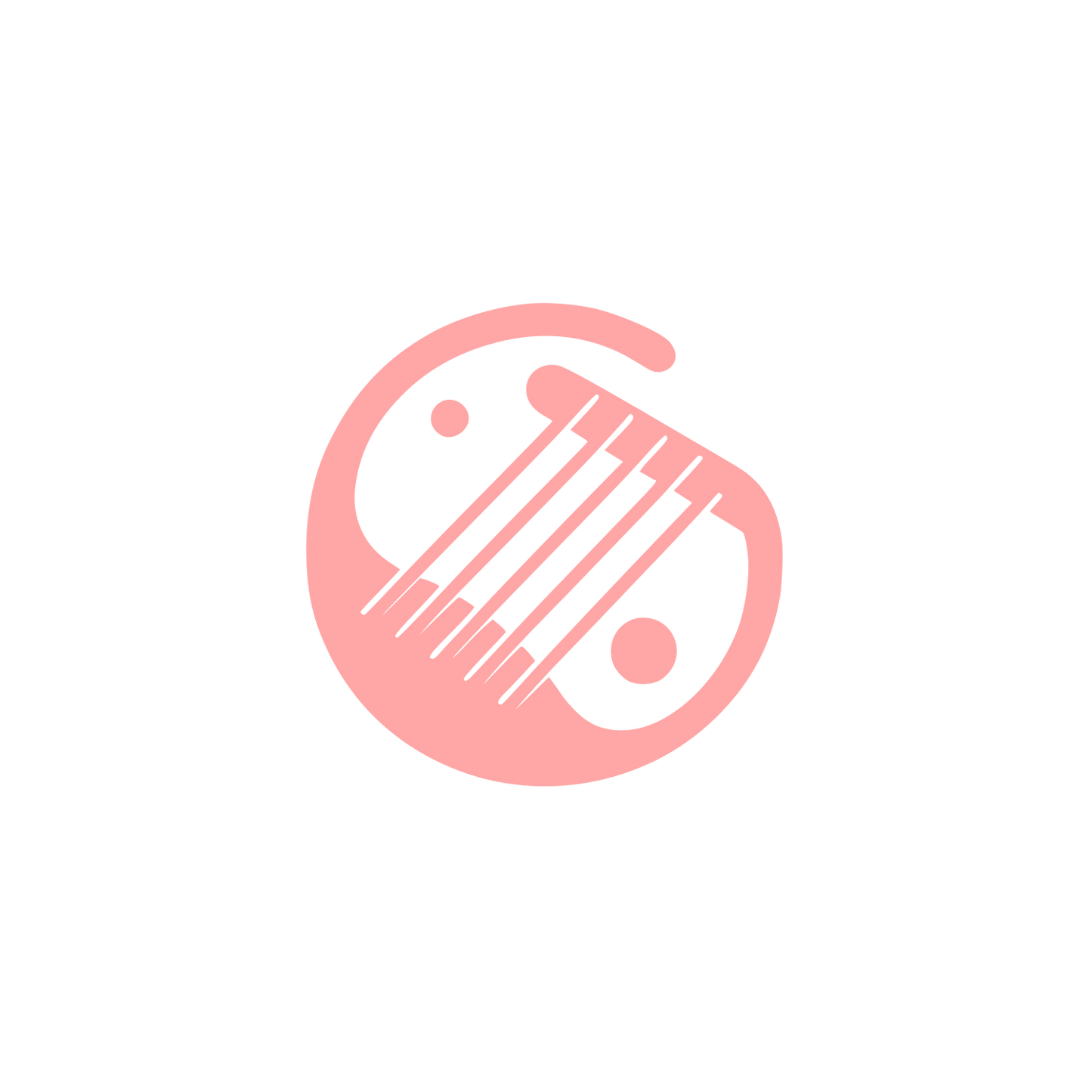 Guqin Musical Instrument Icon #ffa6a6