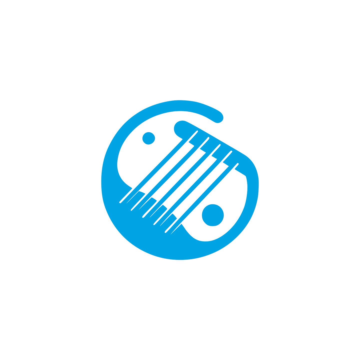Guqin Musical Instrument Icon #00a3e4