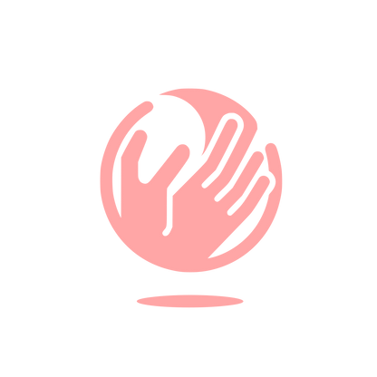 Helping Hands Logo #ffa6a6