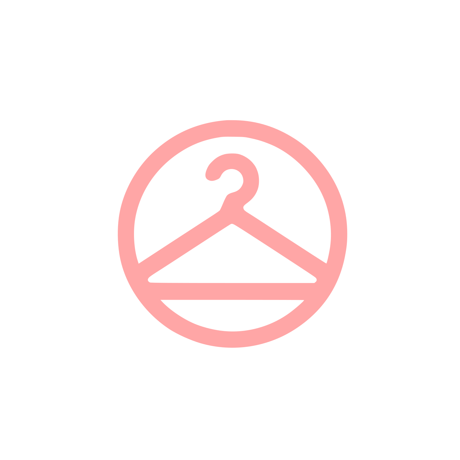 Clothing Store Logo #ffa6a6
