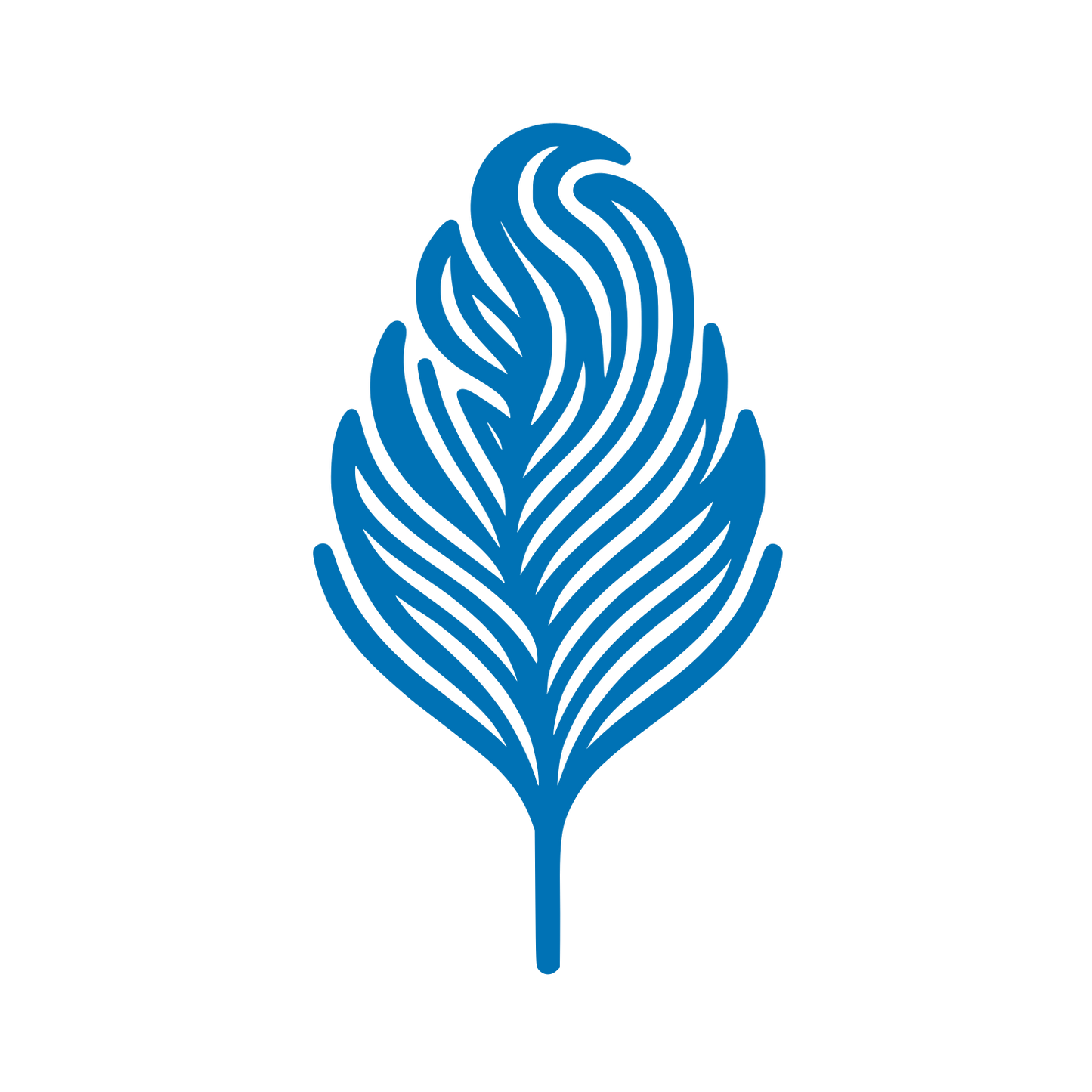 Feather Quill Logo #0072B5