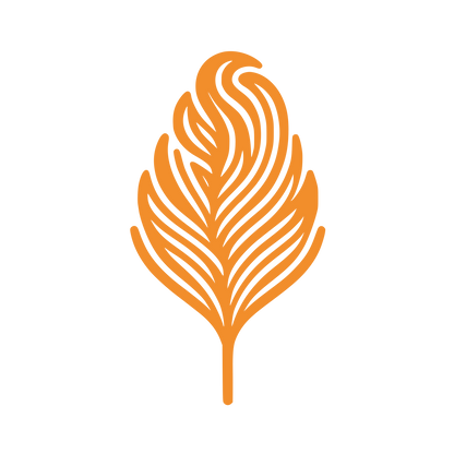 Feather Quill Logo #F28E2B