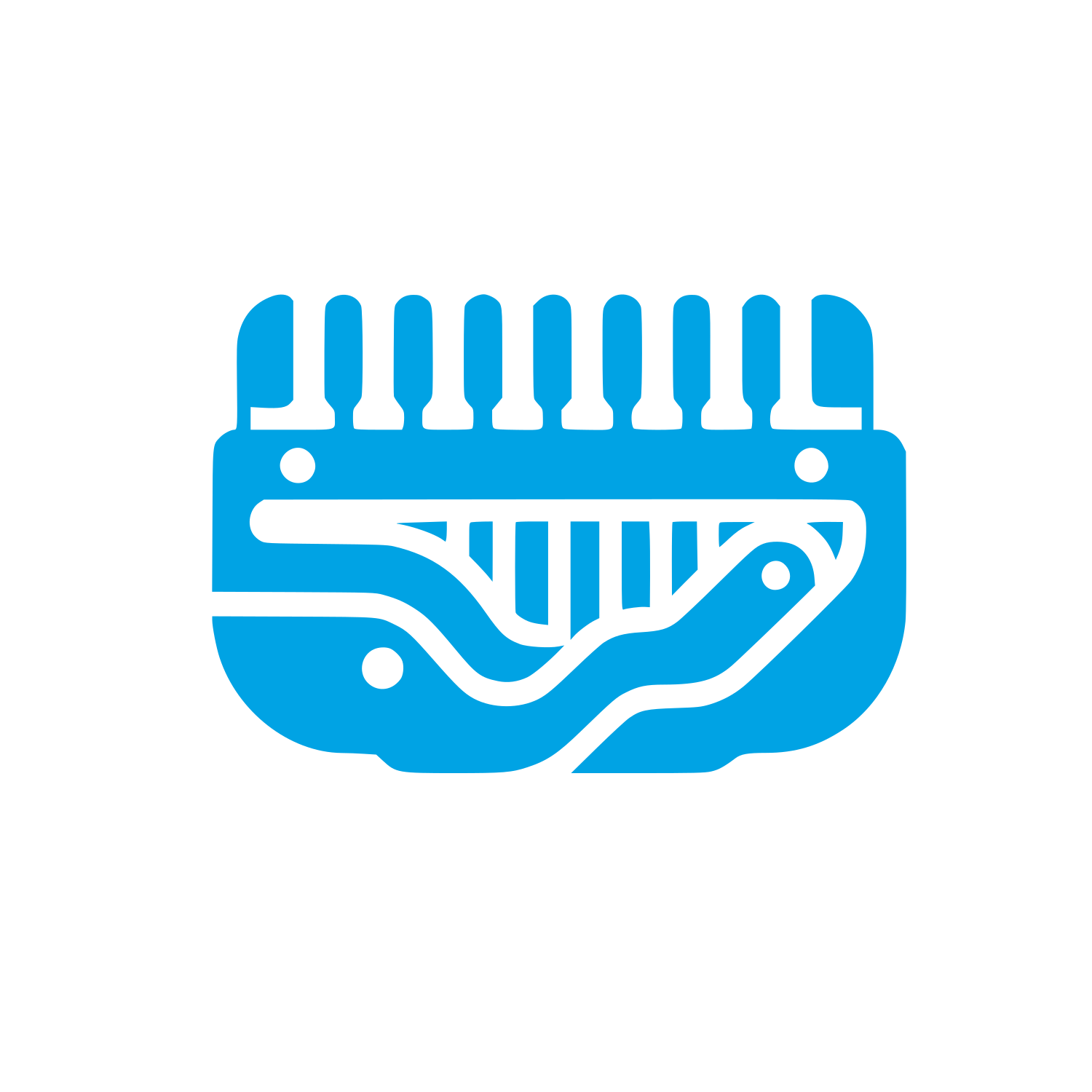 Logo Design for Harmonica #00a3e4
