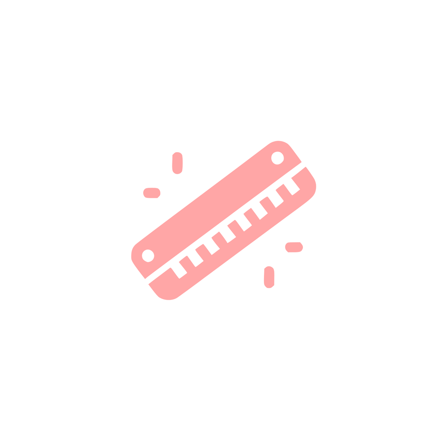 Measurement Tool Logo #ffa6a6