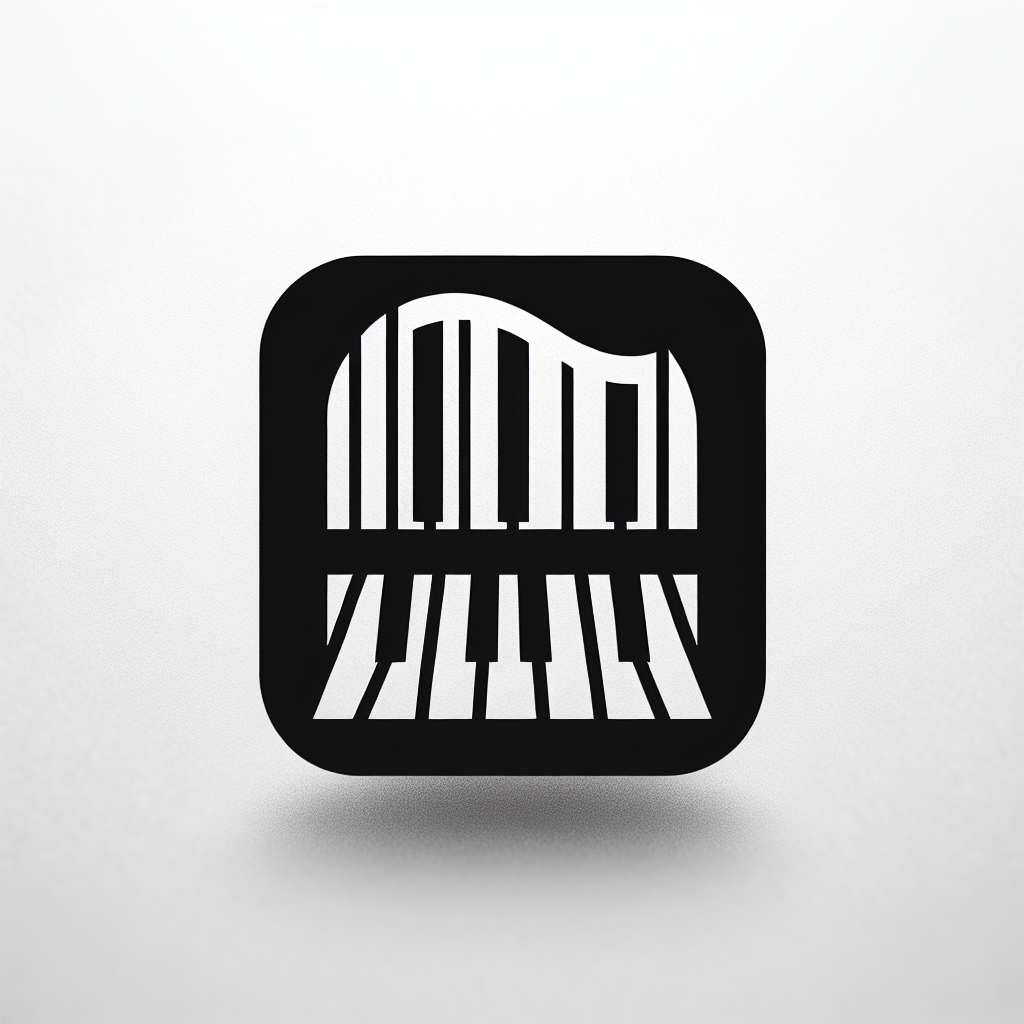 Music Piano Logo