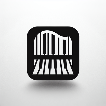 Music Piano Logo