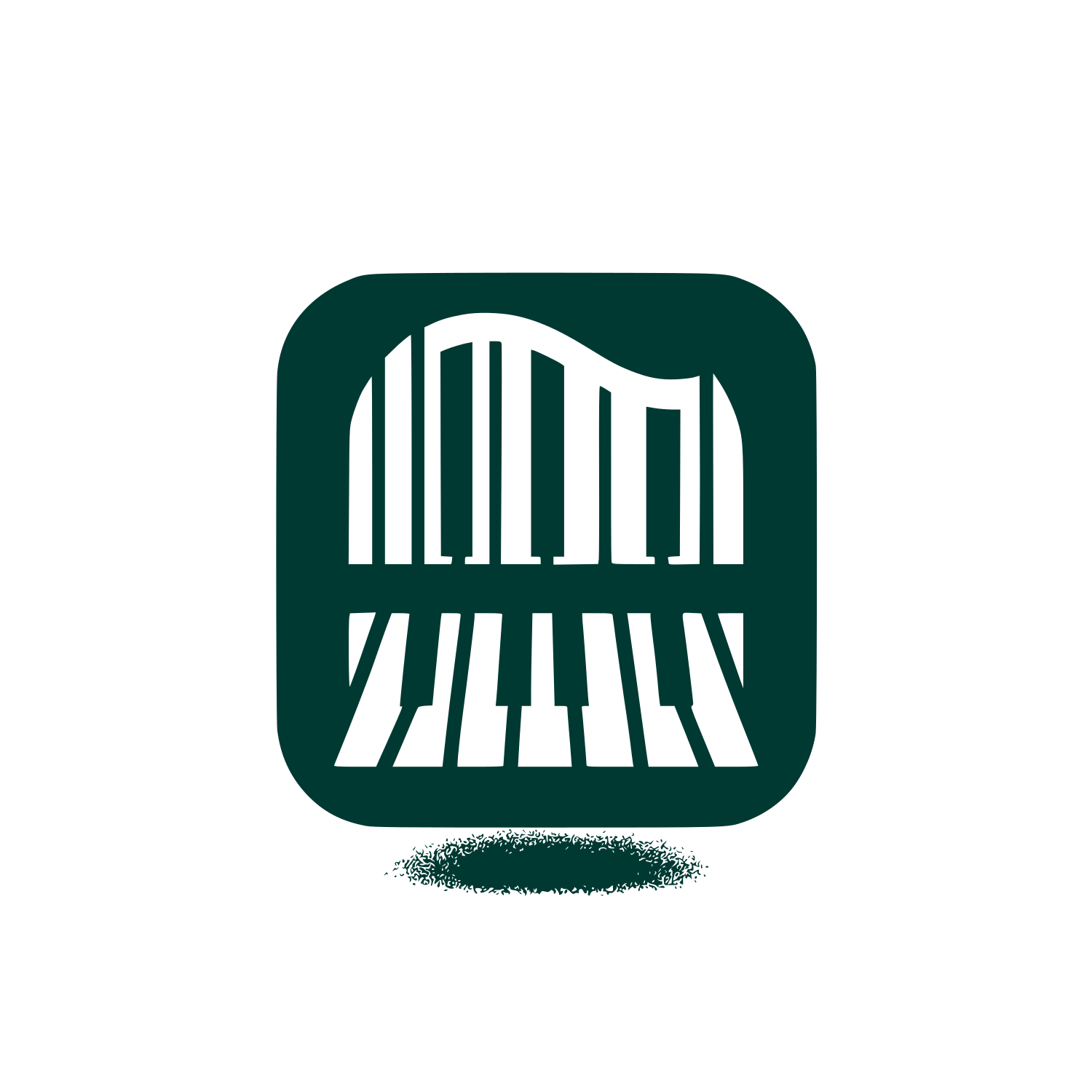 Music Piano Logo #003932