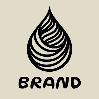 Drop Flame Lines Logo preview