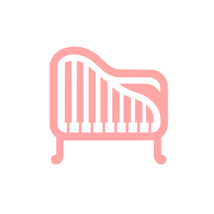 Music Theme Logo #ffa6a6