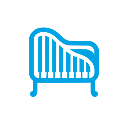 Music Theme Logo #00a3e4