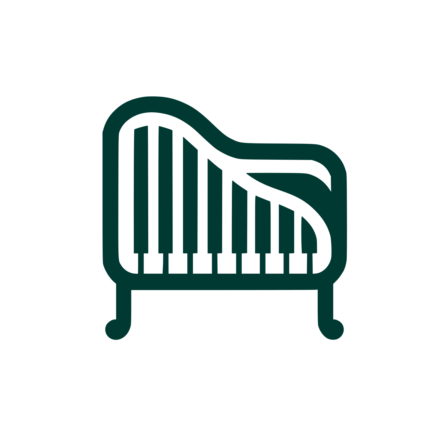 Music Theme Logo #003932