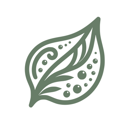 Leaf Cleaning Service Logo #687D68