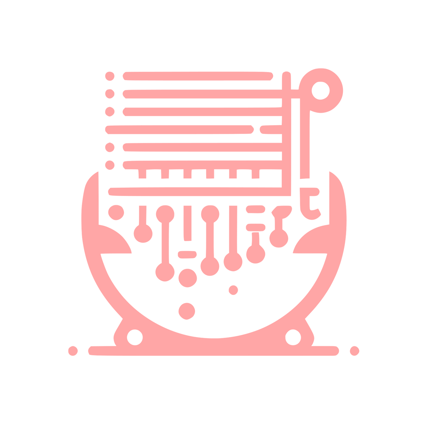 Digital Technology Logo #ffa6a6
