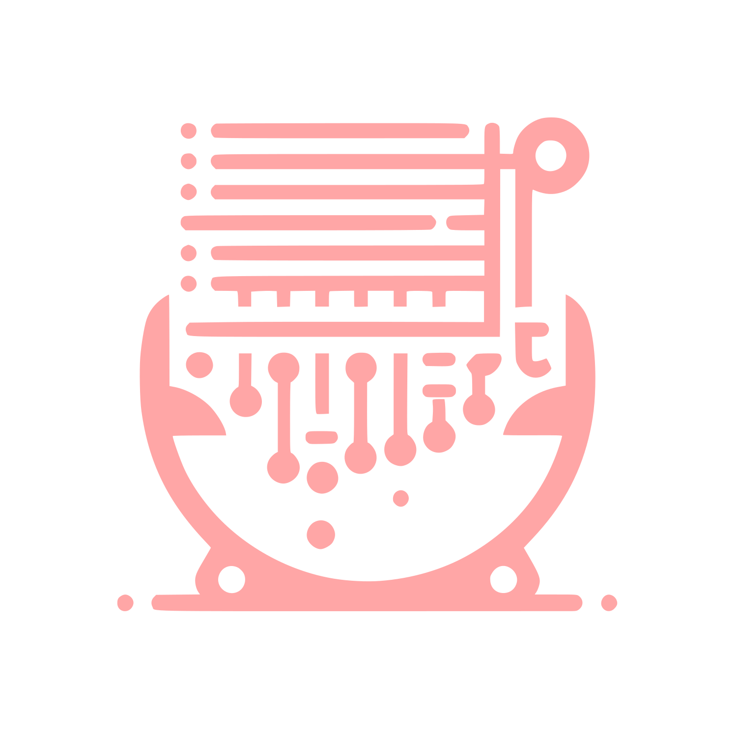 Digital Technology Logo #ffa6a6