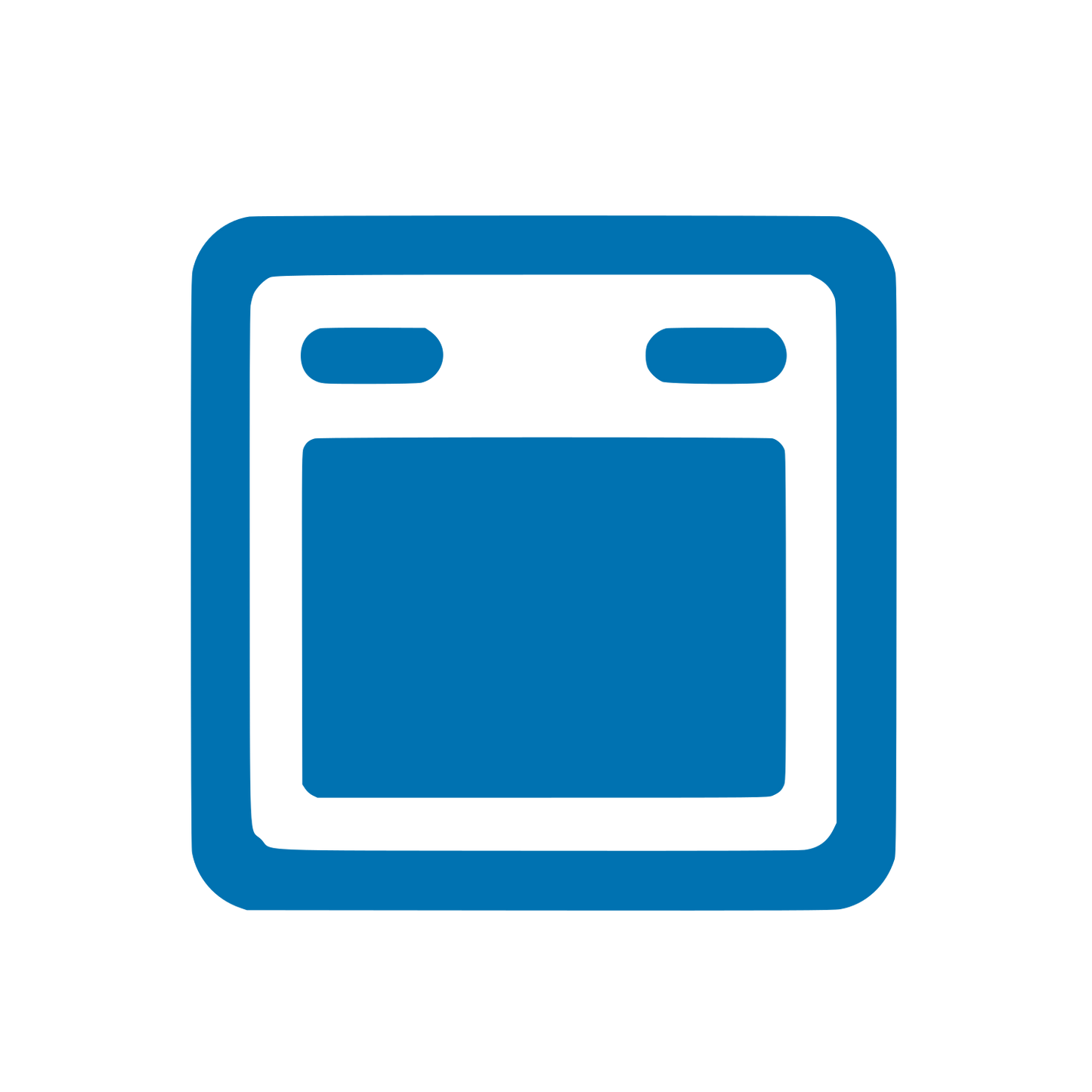 Browser Window Logo #0072B1