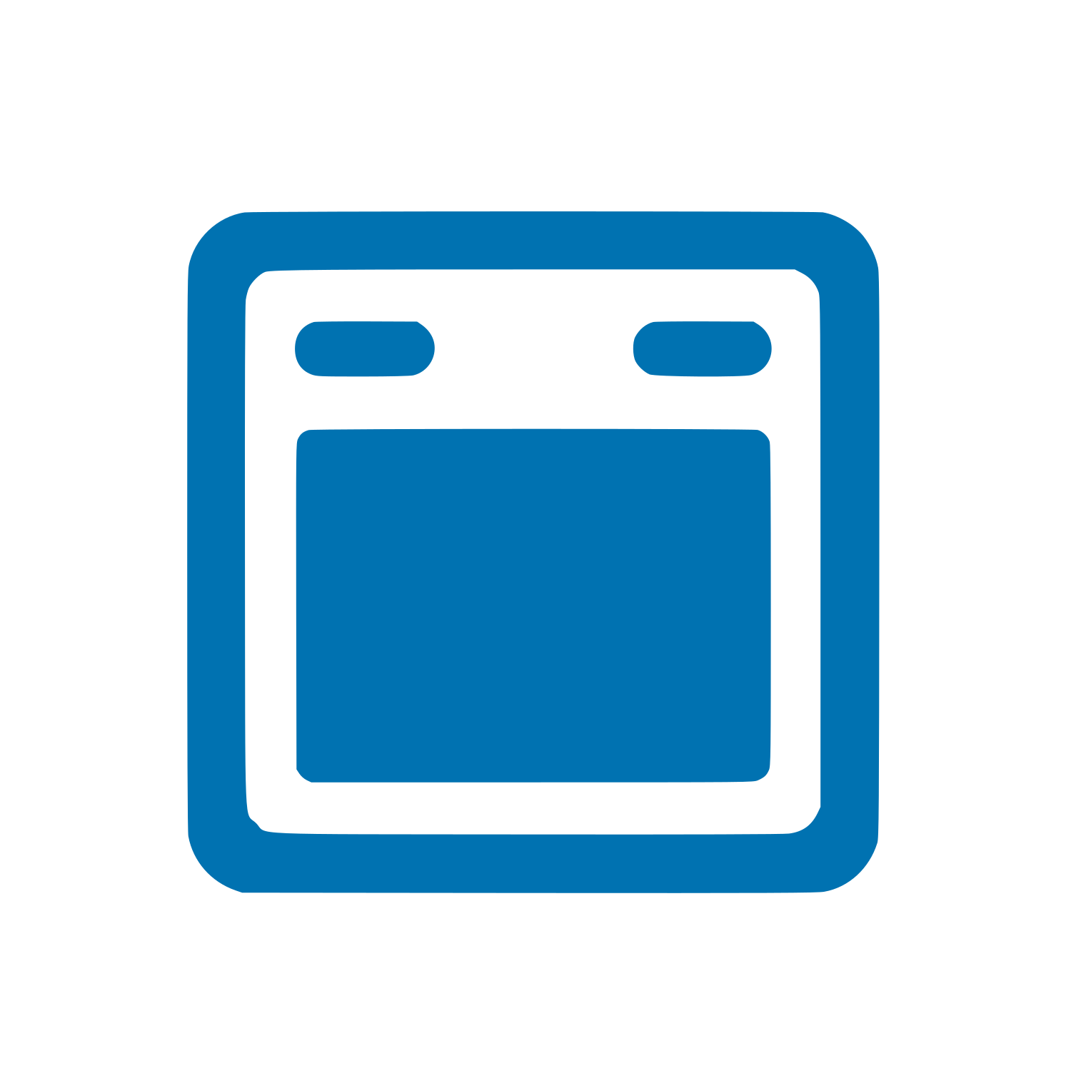 Browser Window Logo #0072B1