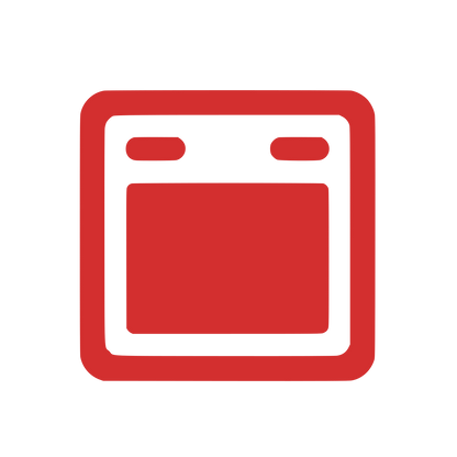 Browser Window Logo #D32F2F