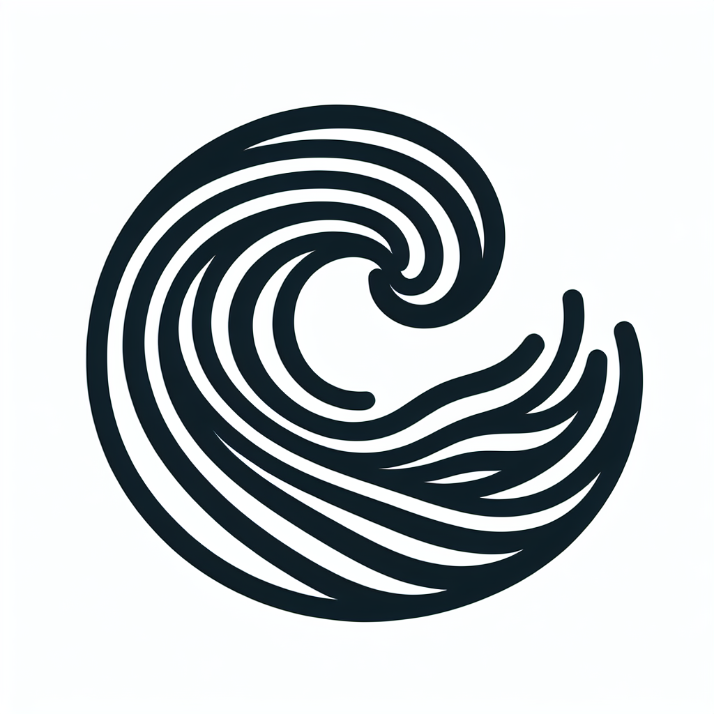 Swirl Wave Logo