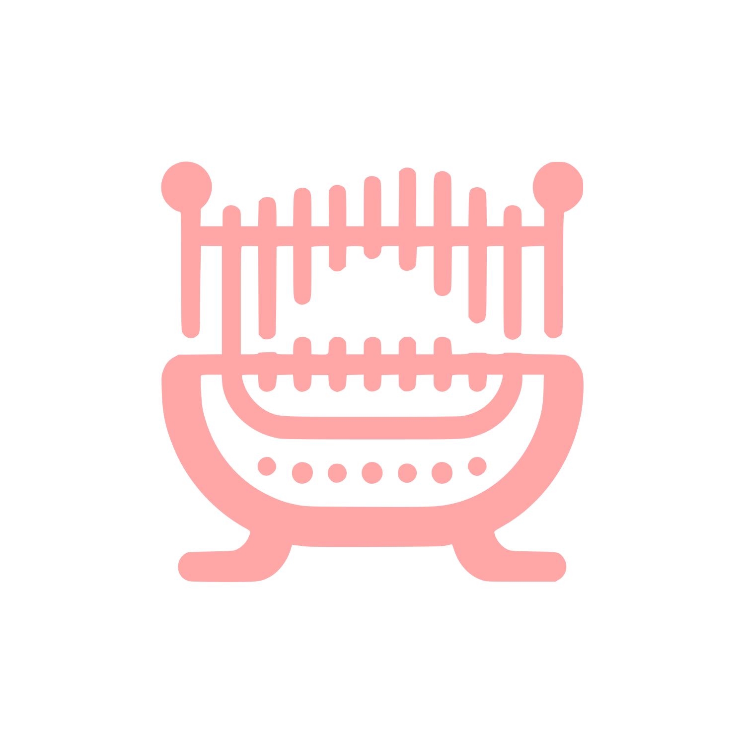 Traditional Cooking Logo #ffa6a6