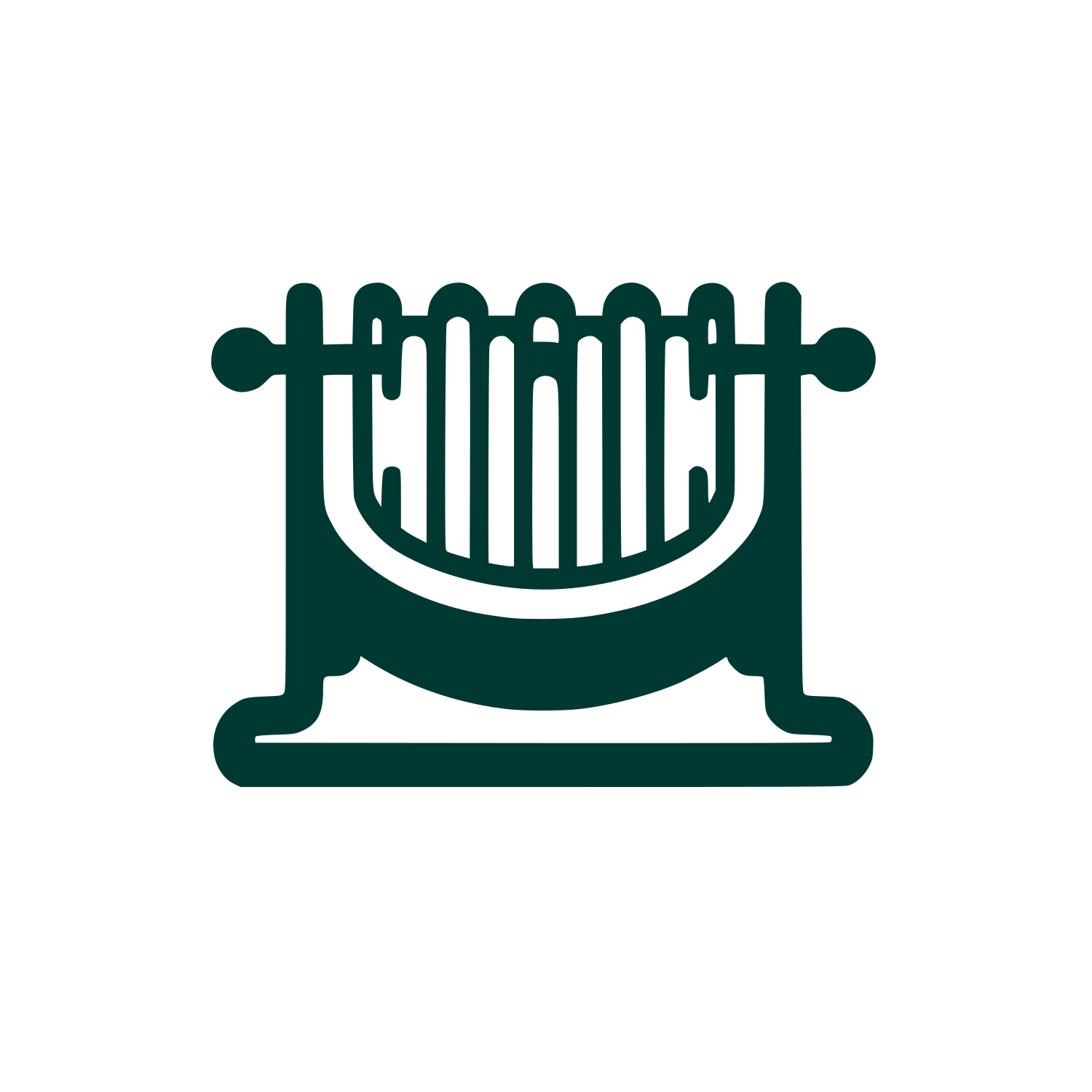 Hurdy Gurdy Musical Instrument Logo #003932