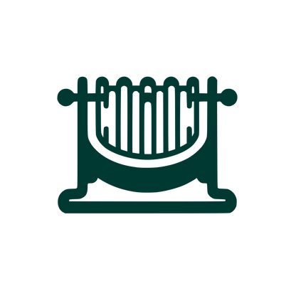 Hurdy Gurdy Musical Instrument Logo #003932