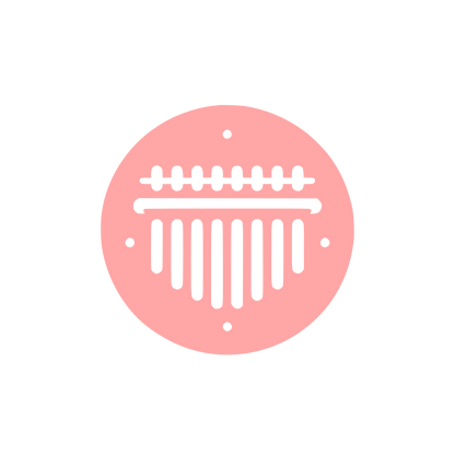 Logo Musical Instrument Design #ffa6a6