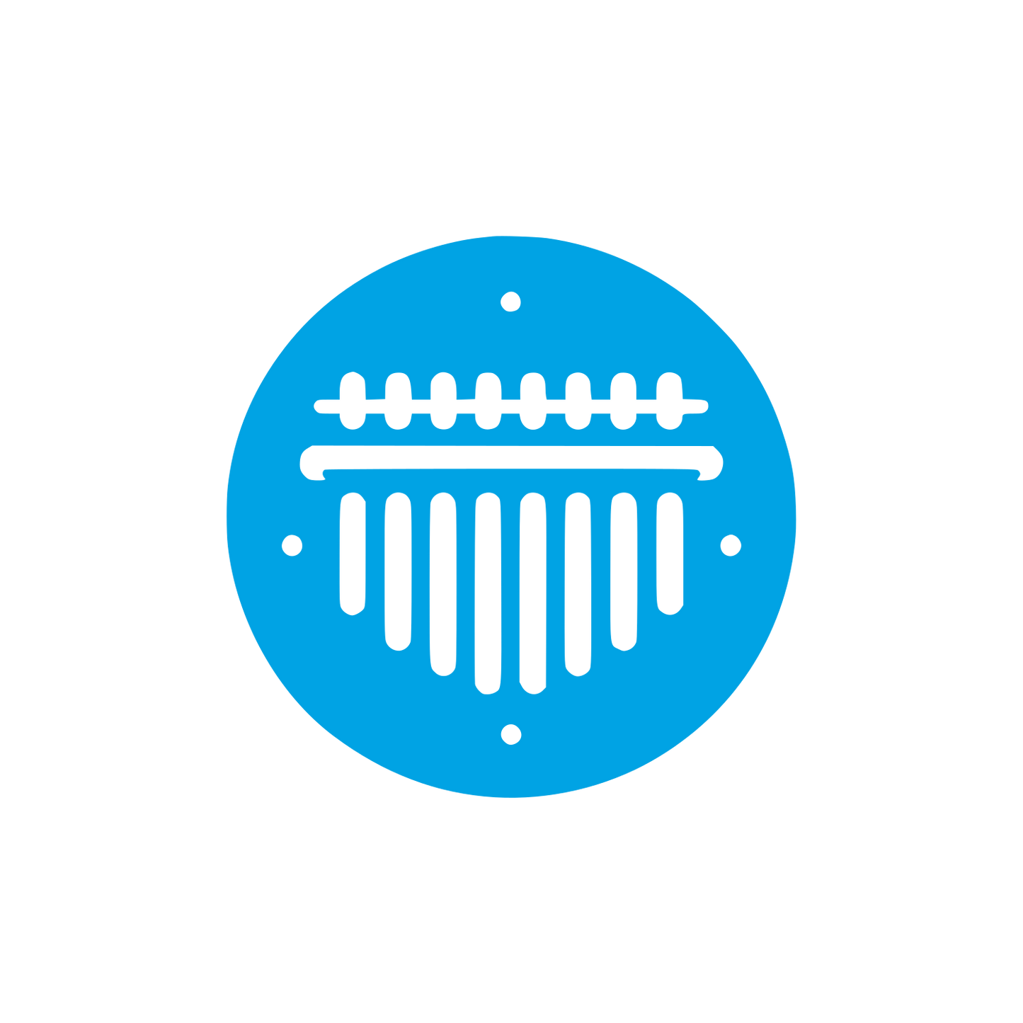 Logo Musical Instrument Design #00a3e4