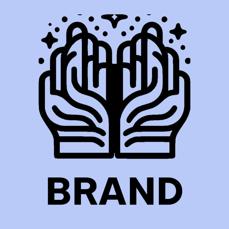 Hands Cradling Sparkles Logo preview