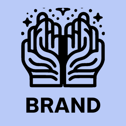 Hands Cradling Sparkles Logo preview