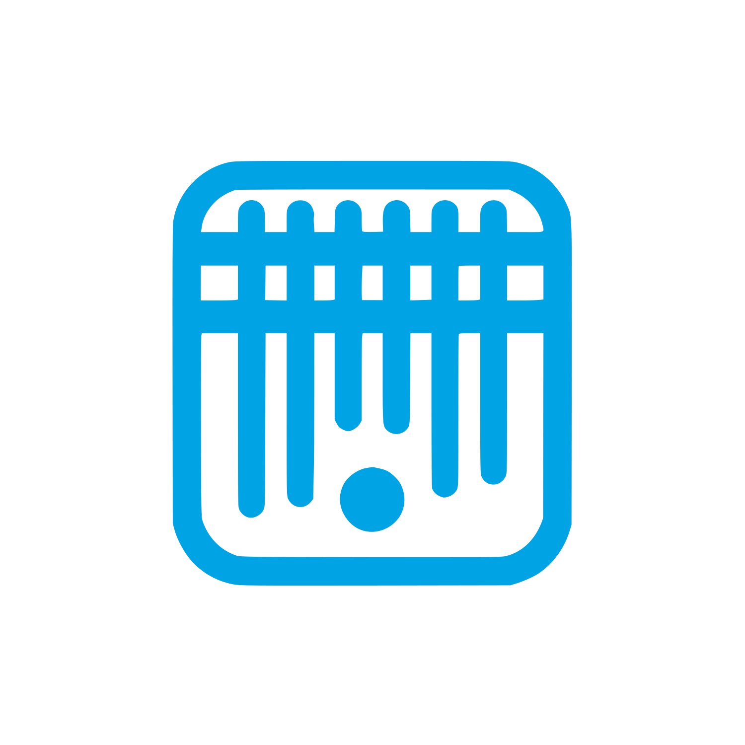 Logo for Music Brand #00a3e4