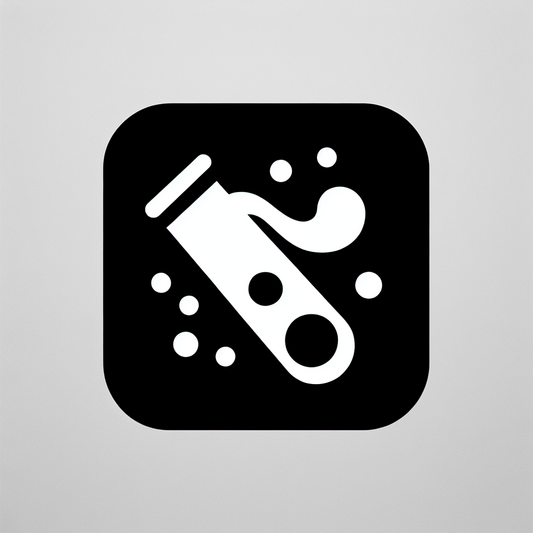 Laboratory Test Tube Logo