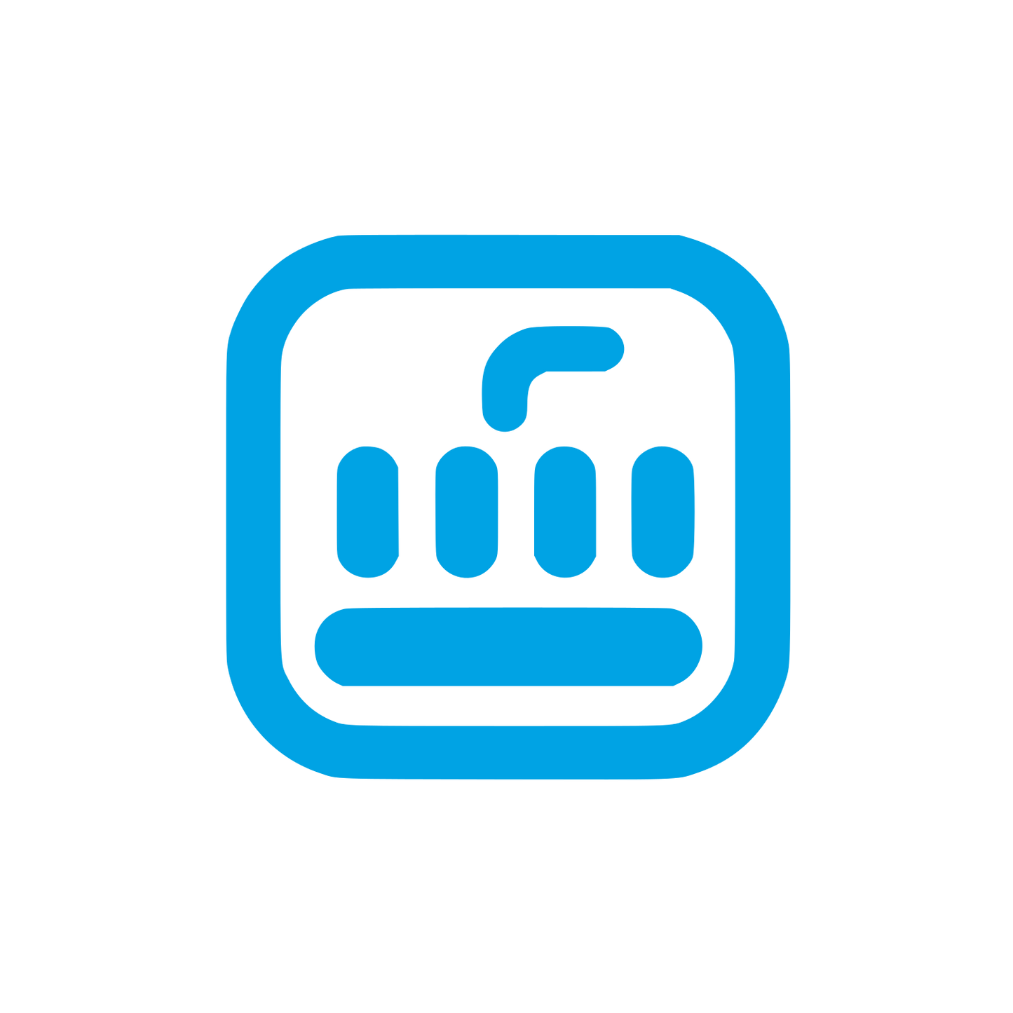 Logo Design Sample #00a3e4