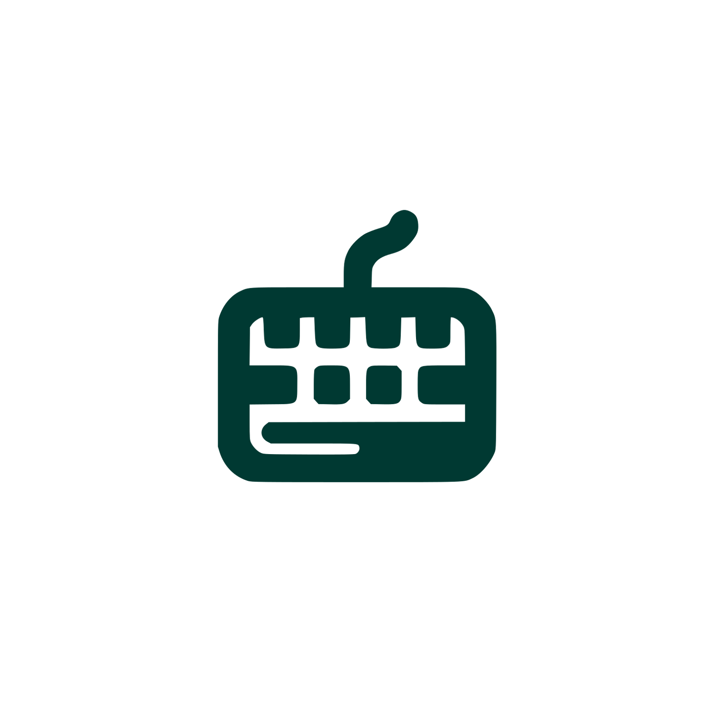 Keyboard Logo Design #003932