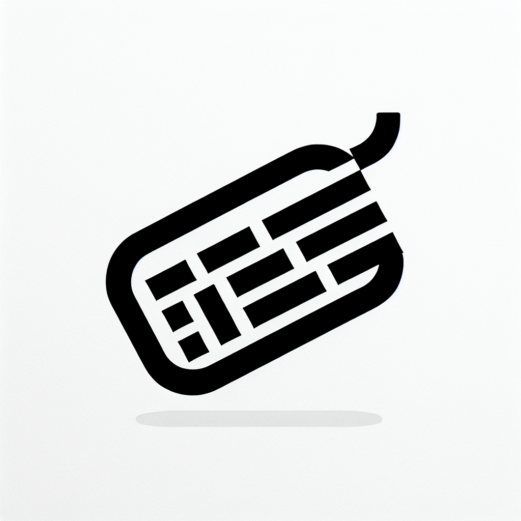 Stylized Keyboard Logo