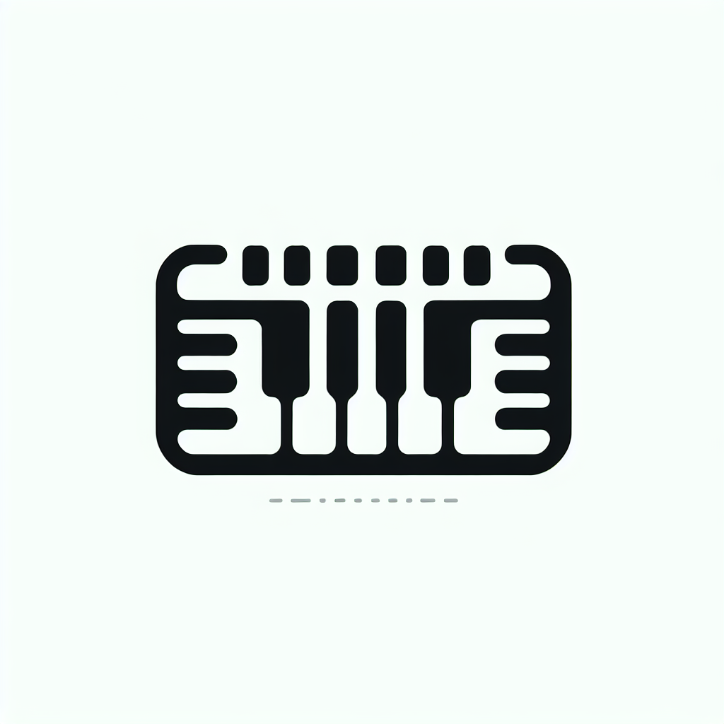Keyboard Music Logo