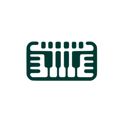 Keyboard Music Logo #003932