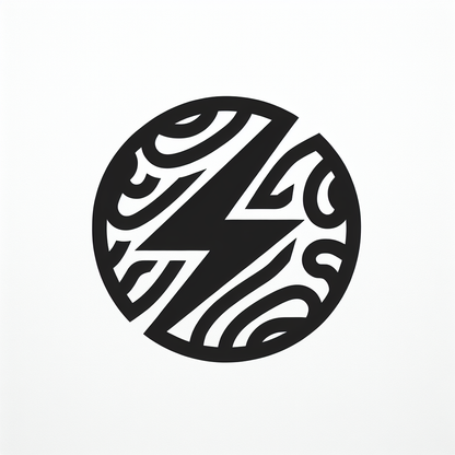 Organic Flash Circular Logo