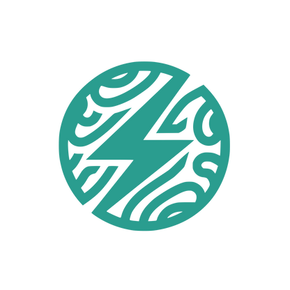 Organic Flash Circular Logo #2A9D8F