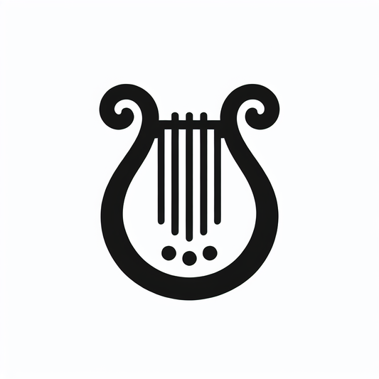 Lyre Musical Logo