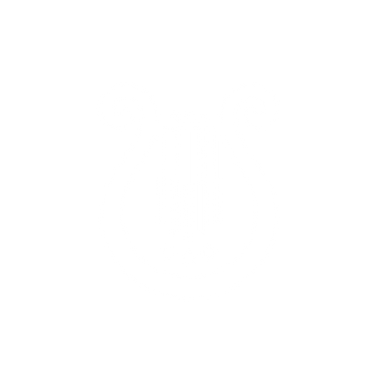 Lyre Musical Logo #ffffff