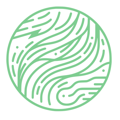 Line Circle Logo #7FCD91