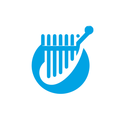 Mbira Musical Instrument Logo #00a3e4