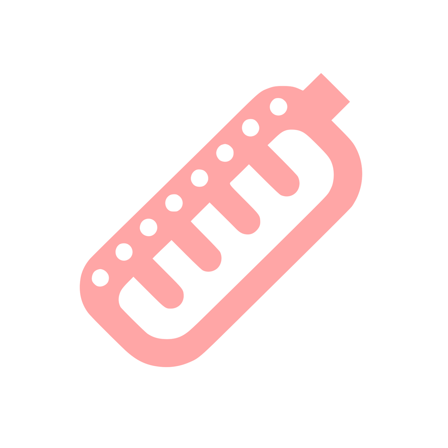 Measuring Tool Logo #ffa6a6