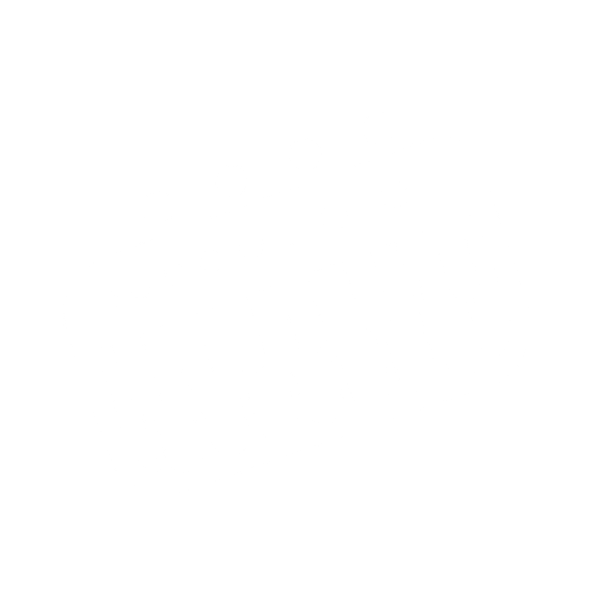 Music Keyboard Logo #ffffff