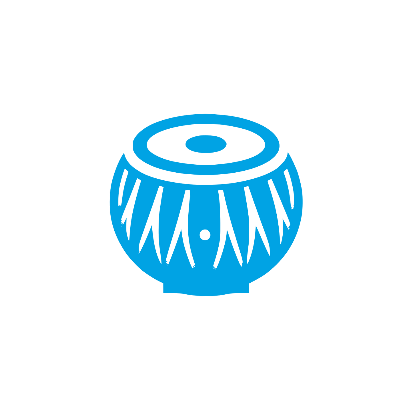 Logo of a Drum #00a3e4