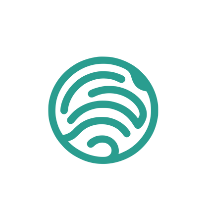 Circular Waves Logo #2A9D8F