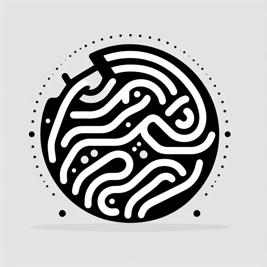 Wave Pattern in Circle Logo