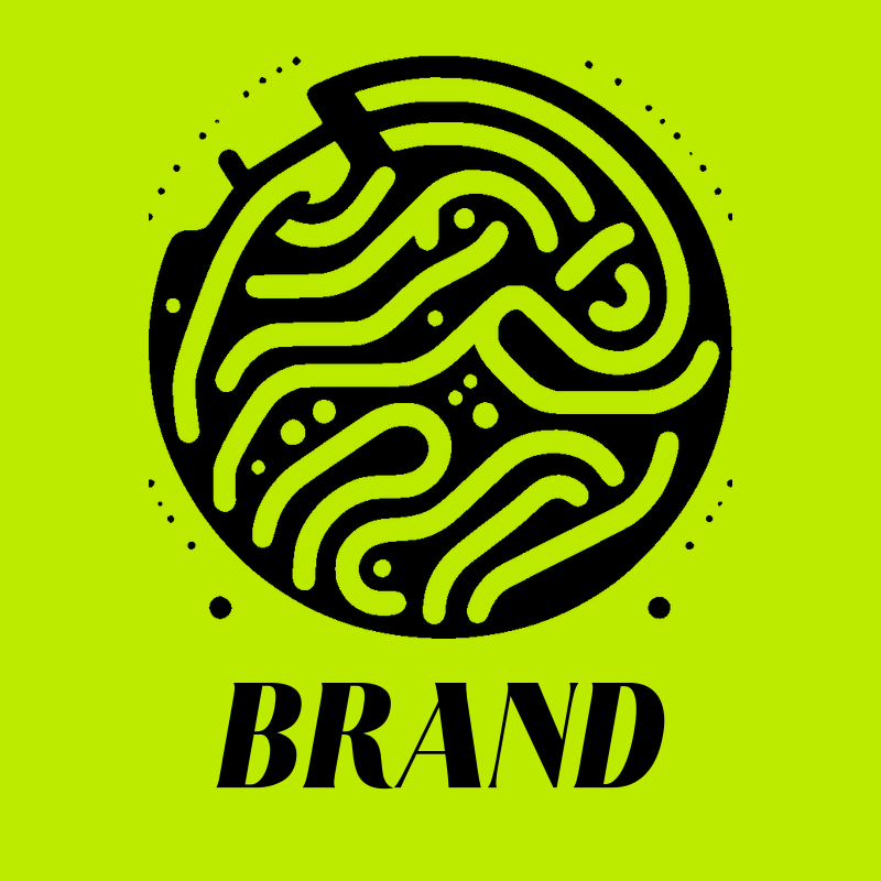 Wave Pattern in Circle Logo preview
